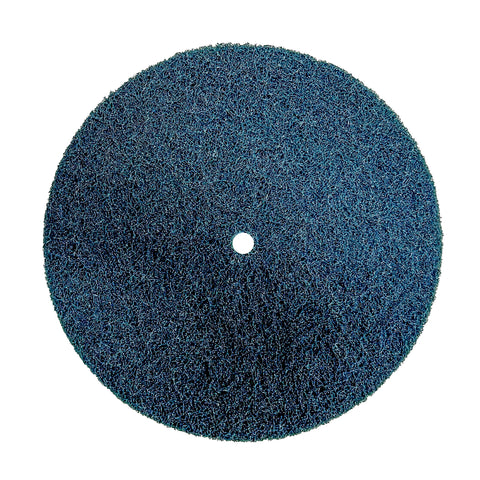 Stack of Surface Prep Buff and Blend Discs, 1 and 2-ply, ideal for metal surface preparation and smoothing.