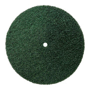 Stack of Surface Prep Buff and Blend Discs in various sizes and colors, designed for metal smoothing and deburring.