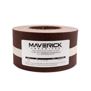 Alt text: Drum Sander Rolls, 25-yard continuous abrasive roll, suitable for various drum sizes, plain backed and durable for woodworking and metalworking.