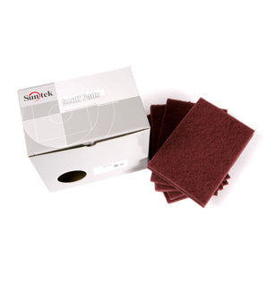 Maverick Abrasives flexible flex scuff pads for automotive and industrial surface preparation and finishing