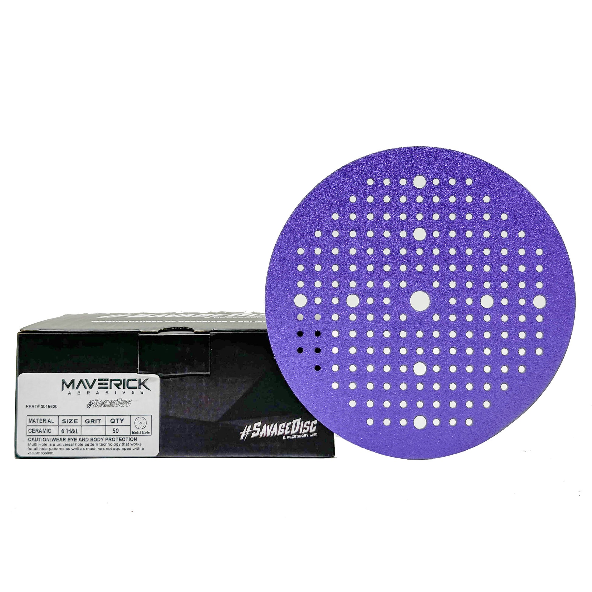 Savage Ceramic Sanding Discs - Maverick Abrasives