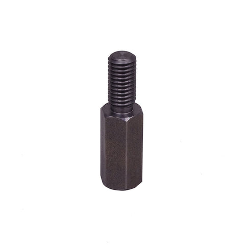 5/8″-11 Angle Grinder Extender Shaft adding 2 inches for dual buffing wheel capability, enhancing safety and efficiency.