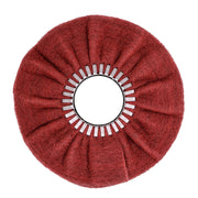 Alt text: Satin Airway Buffing Wheel for Angle Grinders, ideal for smoothing metals before final polishing.