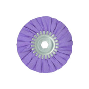 Alt text: 6-inch Mini Airway Buffing Wheels for precise metal polishing, designed for variable speed grinders and detailed work.