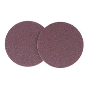 Pack of three 30-inch cloth PSA sanding discs with aluminum oxide grains and durable x-weight backing.