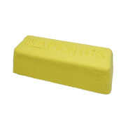Assorted metal polishing compound bars in various colors for buffing wheels, ideal for metals and plastics.