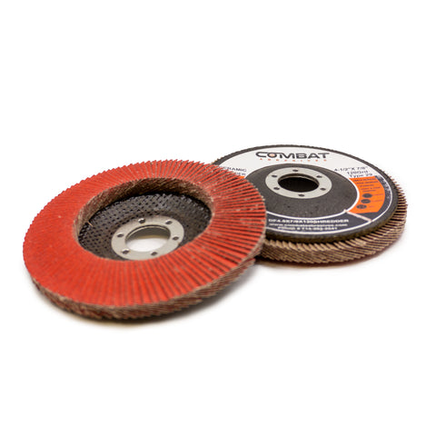 4-1/2" x 7/8" High Density Ceramic Flap Disc Type 29