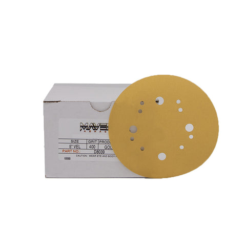 5" Hook & Loop Sanding Discs (Box of 50)