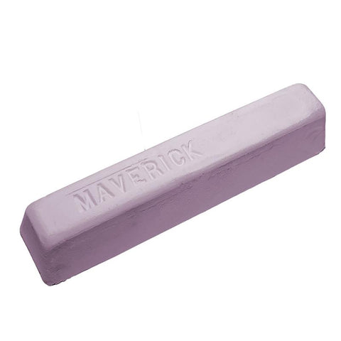 Assorted metal polishing compound bars in various colors for buffing wheels, suitable for metals and plastics.