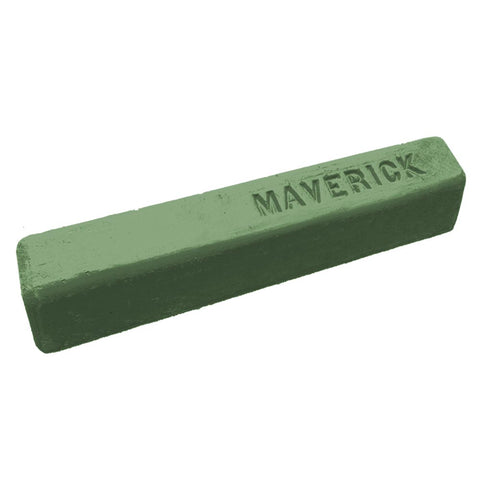 Assorted metal polishing compound bars in various colors for buffing wheels, suitable for multiple materials.