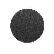 Pack of 50, 5-inch PSA sanding discs with silicon carbide on cloth backing, for glass, wood, and concrete.